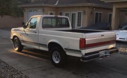 1990 Ford  F-150 single cab short bed truck  